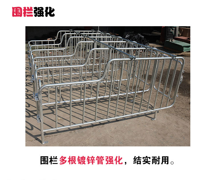 佰牧興國(guó)標(biāo)2.5熱鍍鋅限位欄