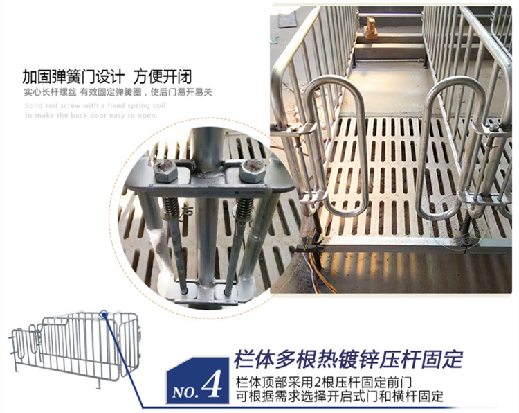 佰牧興國(guó)標(biāo)2.5熱鍍鋅限位欄
