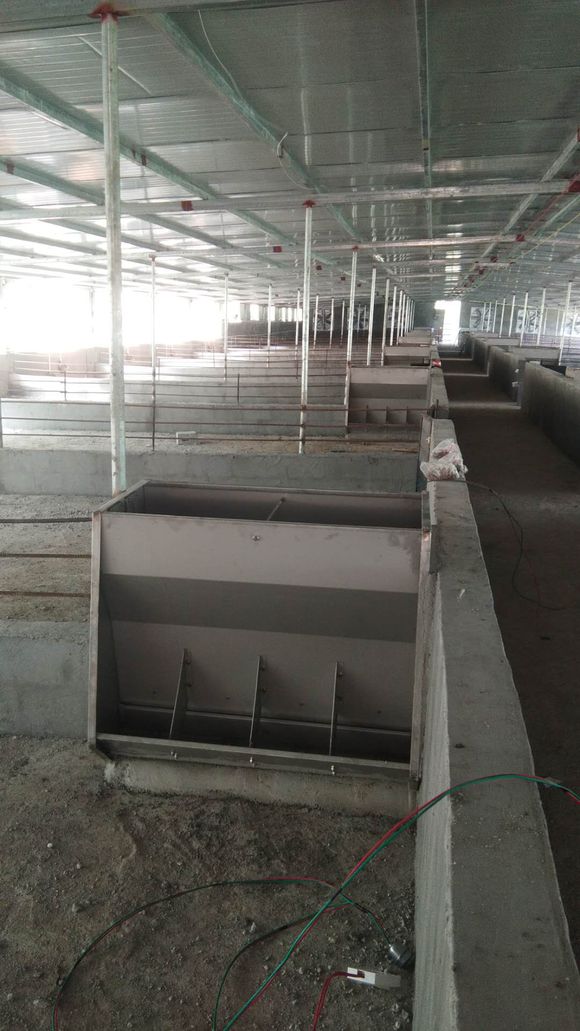 不銹鋼育肥豬用采食槽 不銹鋼育肥豬用采食槽