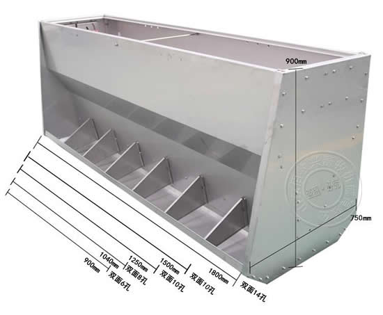不銹鋼料槽尺寸 不銹鋼料槽尺寸